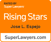 Rated by Super Lawyers Jose L. Espejo superlawyers.com