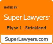 Rated by Super Lawyers Elyse Strickland superlawyers.com