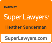 Rated by Super Lawyers Heather L. Sunderman superlawyers.com